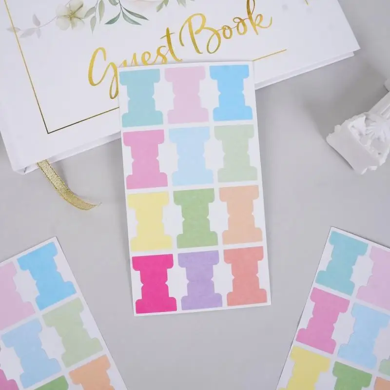 10 Sheets Index Tabs Memo Sticky Note For Page Marker Planner Stickers Self-Adhesive Index Label Sticker Stationery