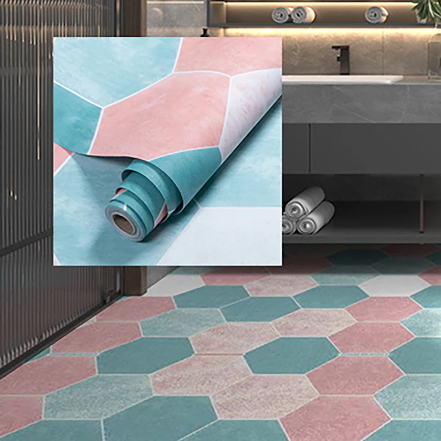 Multi Purpose Self Adhesive Wallpaper Roll Waterproof Contact Paper Decorative Sticker for Wall Tile