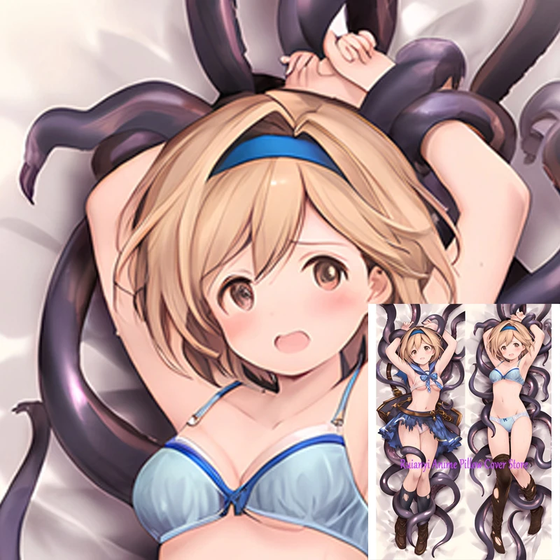 

Dakimakura Anime Djeeta Double-sided Pillow Cover Print Life-size body pillows cover Adult