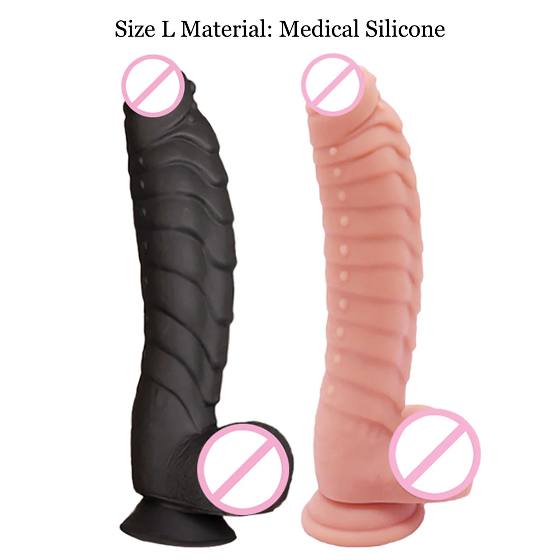 Huge Silicone Scaly Dildos with Suction Cup Soft Big Dick Realistic Penis Erotic Thick Phallus Sex Toys for Women Masturbation