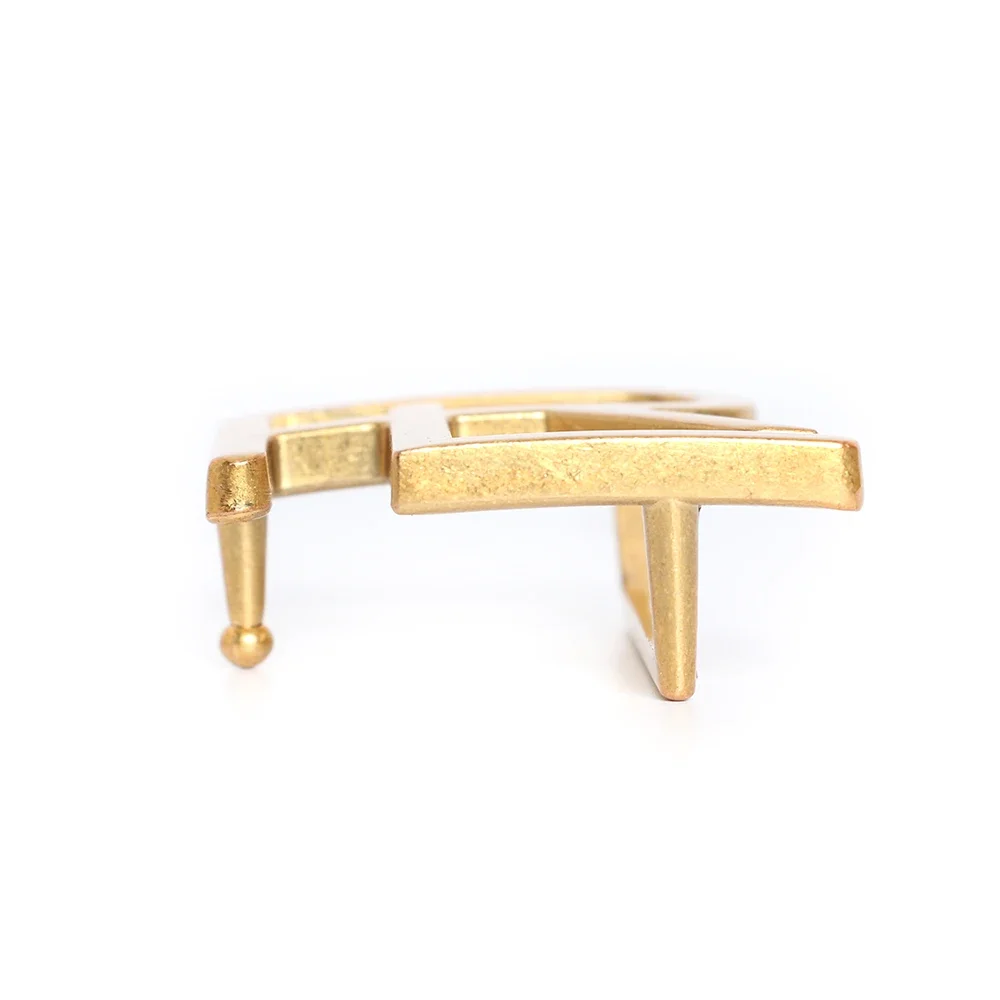 Top Luxus Designer Marke Pin Schnalle Gürtel Männer hochwertige Frauen ohne Riemen für Jeans für 35 ~ 39mm Riemen nur Schnalle Gold – Detail 6