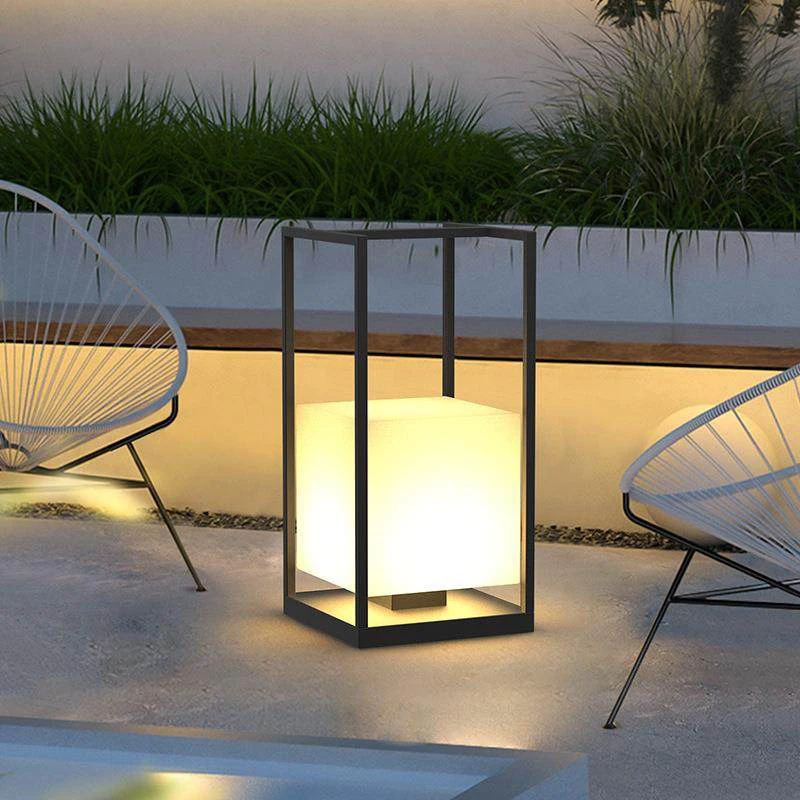 

Светящийся торшер во дворе, солнечное светодиодное наружное освещение, несолнечная лампа, уличная садовая лампа, украшение для сада на открытом воздухе