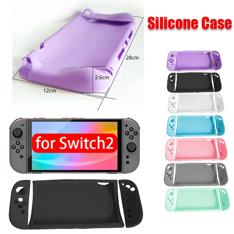 

YUXI Detachable Silicone Protective Cover for Switch 2 Handle Protective Case for Switch2 Anti-Slip Game Accessories 1PC