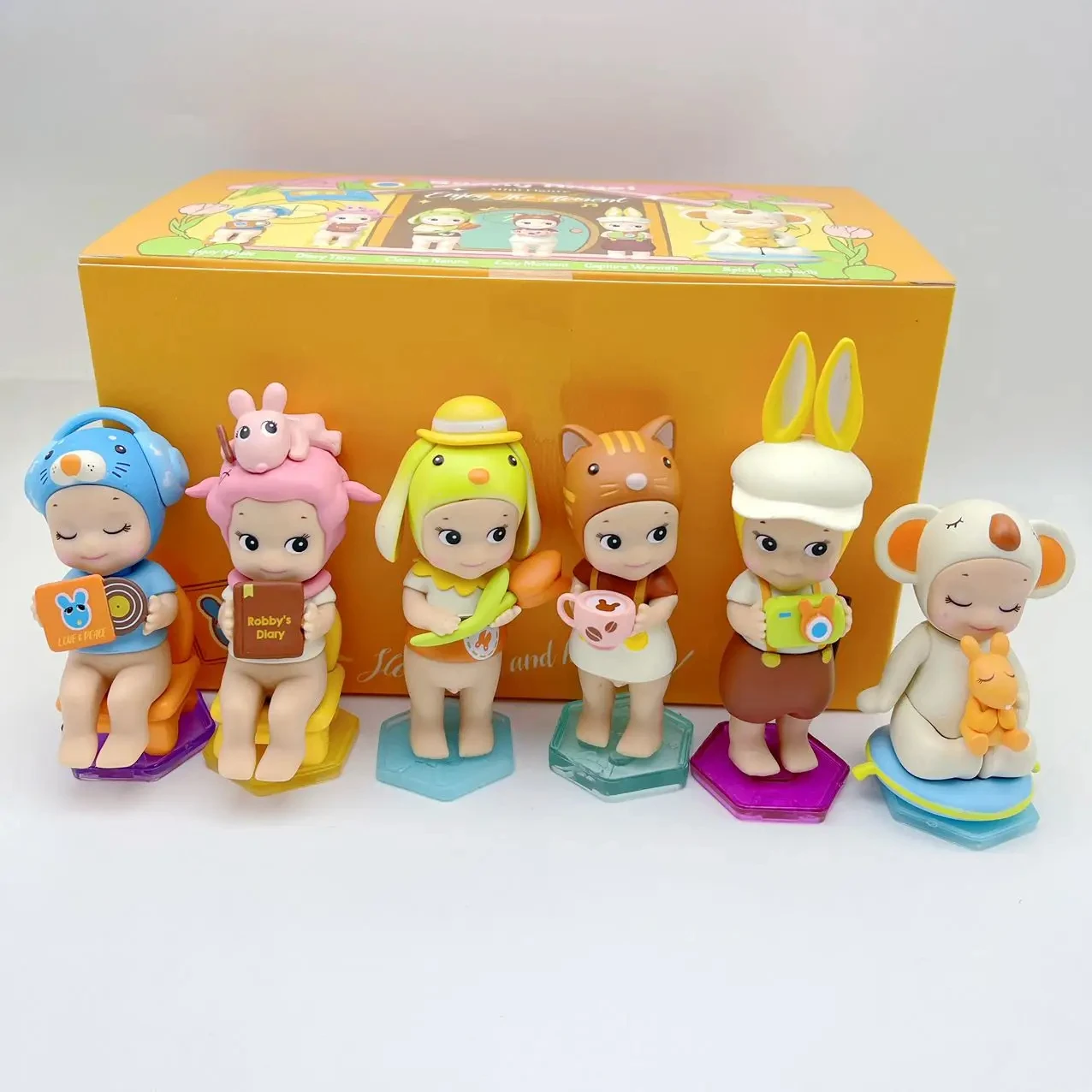 Hot Koop Sonny Angel Serie Blind Box Anime Figuren Ornamenten Schattige Poppen Fans Mini Anime Figuur Kerst Verjaardagscadeau Speelgoed