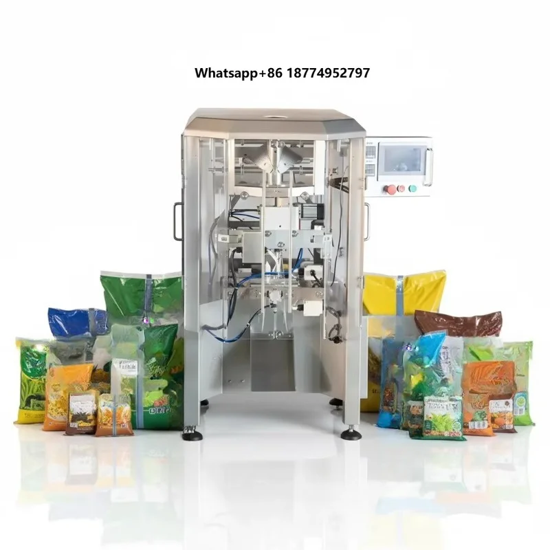 ZL-180PH High Speed Automatic VFFS Volumetric Cup Filler Pouch Bags Plastic Packing Machine for Food Agriculture Manure Pasty