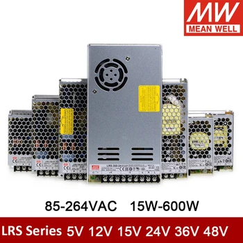 Good Mean RS-15 RS-25 LRS-35 50 75 100 150 200 350 450 600W 5V 12V 15V 24V 36V 48V Single Output Switching Power Supply LRS-350W