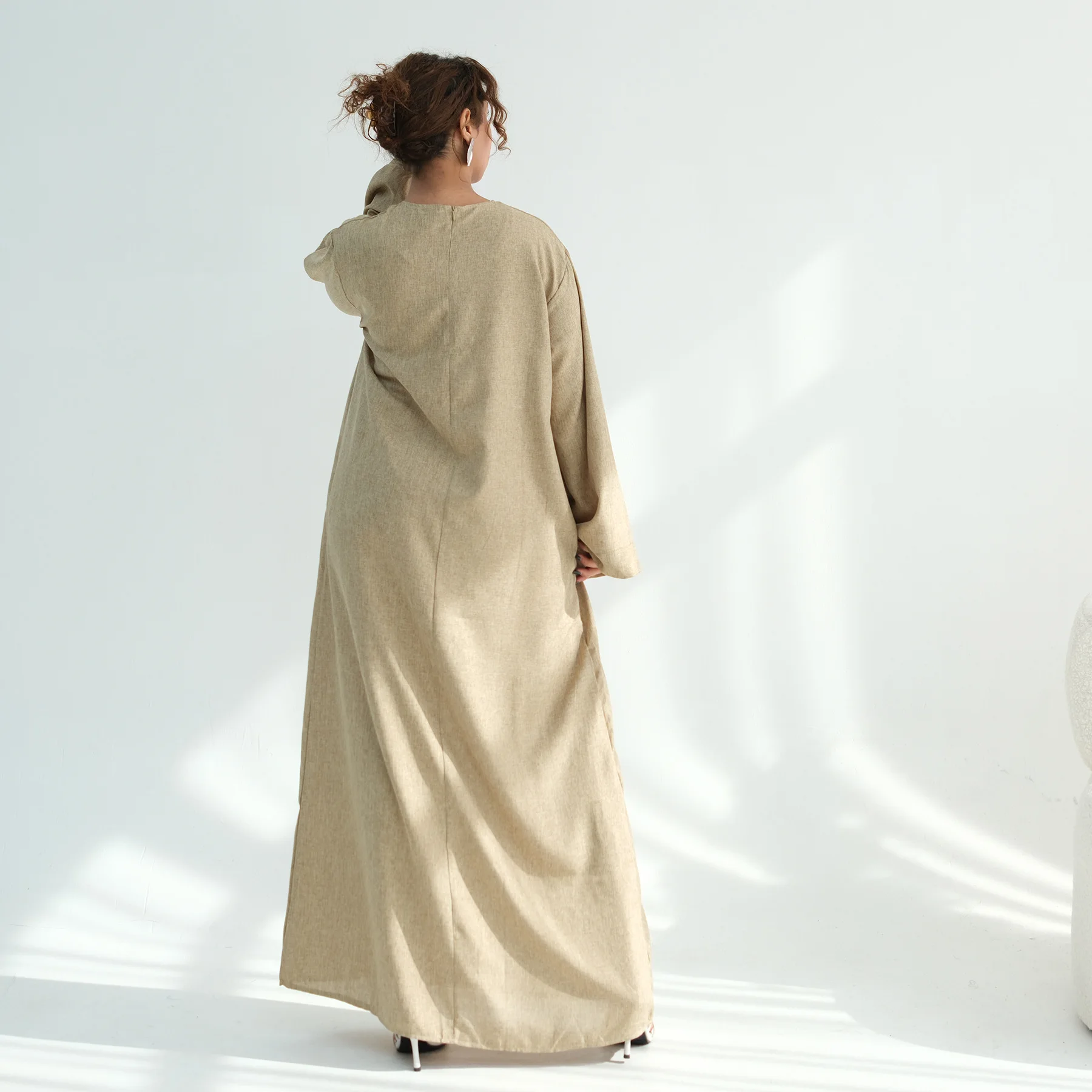 

Modest Eid Ramadan Wear for Muslim Women Dress Turkey Kaftan Caftan Abaya Robe Loose Arabic Musulmane Femme Marocain Vestidos