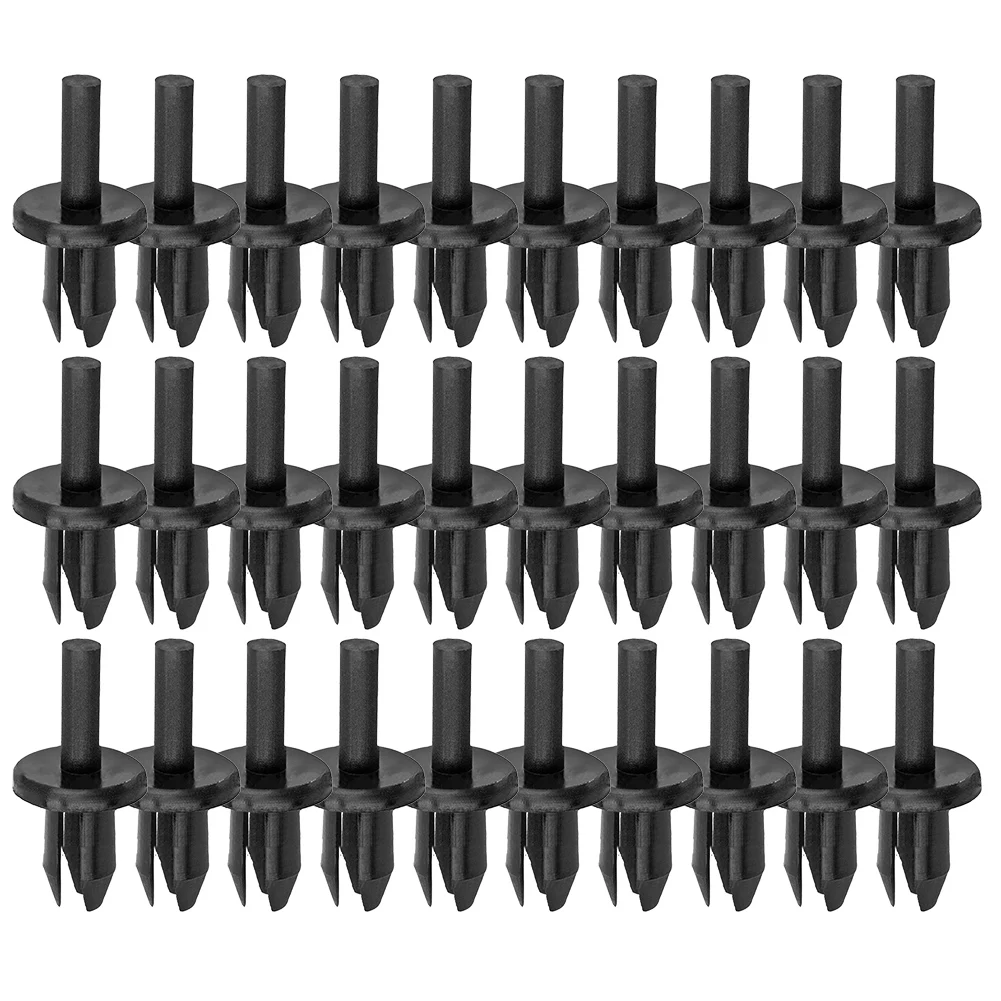 For Volvo Compatible Interior Clip Set Thirty Pack of Push Type Nylon Retainers for Model 850 Part No 91334177