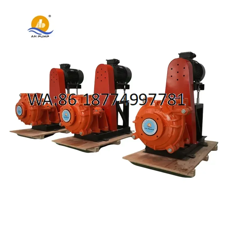 custom Single Stage Horizontal Centrifugal Dredge Pump Engine Driven for Slurry Sea Sand Water Mining Dewatering OEM
