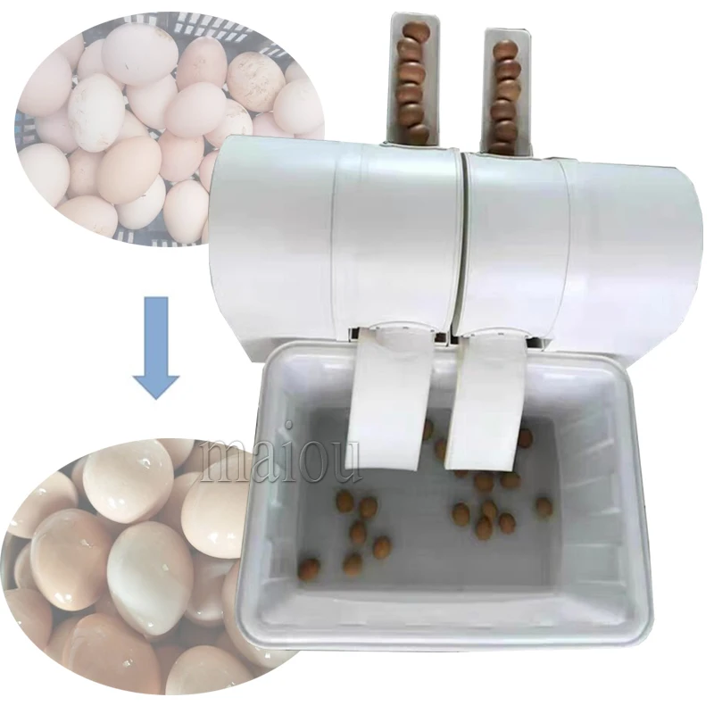 Electric Egg Washing Machine Chicken Duck Goose Egg Washer Egg Cleaner Wash Machine 2400 pcs/h Poultry Farm Equipment