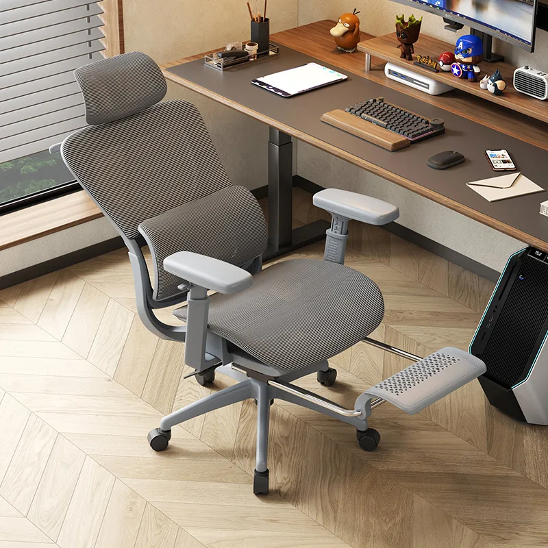 

Hollow-out chair for long-term sitting, computer chair, home office chair, comfortable ergonomic study chair with backrest
