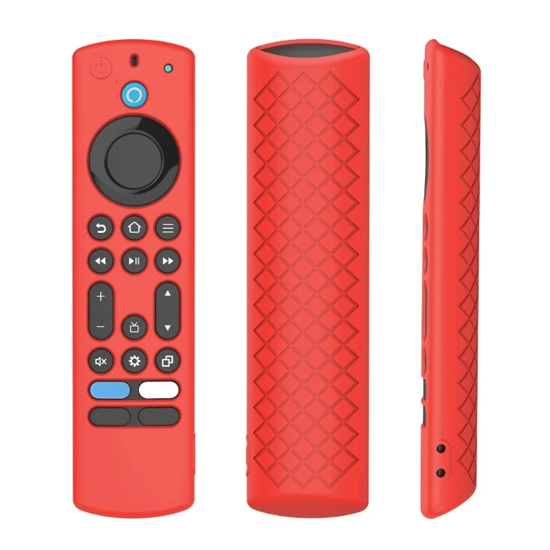 Chống Sốc Silicon Dành Cho 4K 2nd 2023 Điều Khiển Từ Xa Giọng Nói Đáng Tin Cậy Từ Xa Contoller Bảo Vệ