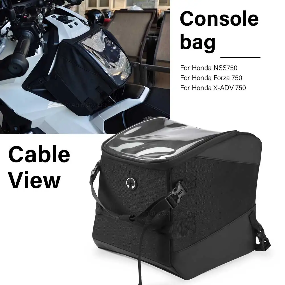 

9L Console Storage Bag For Honda Forza 750 NSS750 X-ADV 750 2021- Scooters Center Tunnel Tool bags