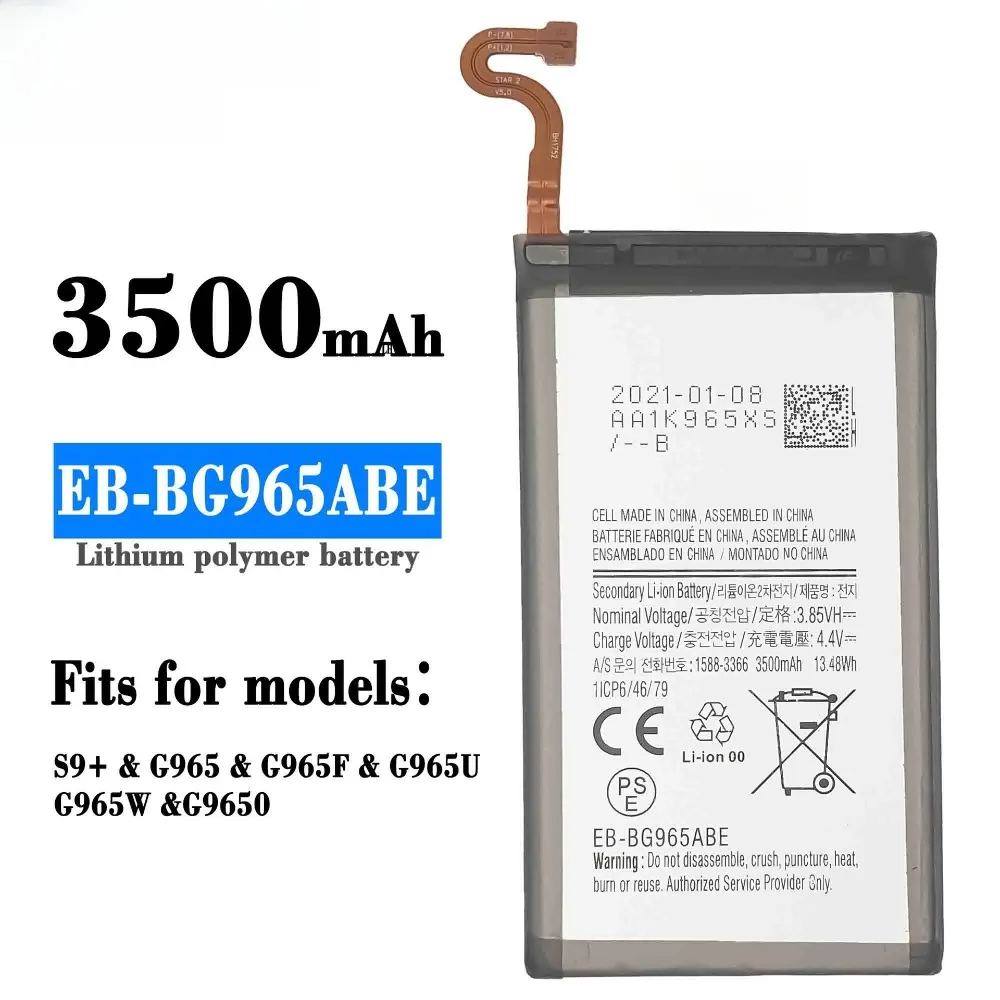 EB-BG920ABE EB-BG965ABE EB-BG960ABE EB-BG935ABE Phone battery For Samsung Galaxy S6 Edge S7 Edge S9 S9 PLUS G9200