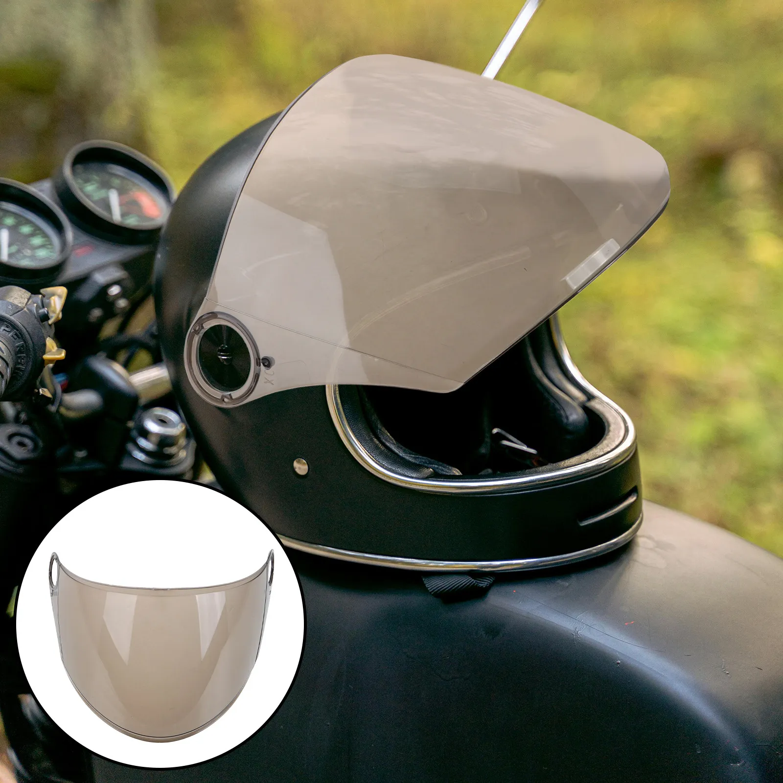 

Motorcycles Visor Replacement Full Acrylic Anti-Scratch Universal Accessories for Motorcycles Electric Bike