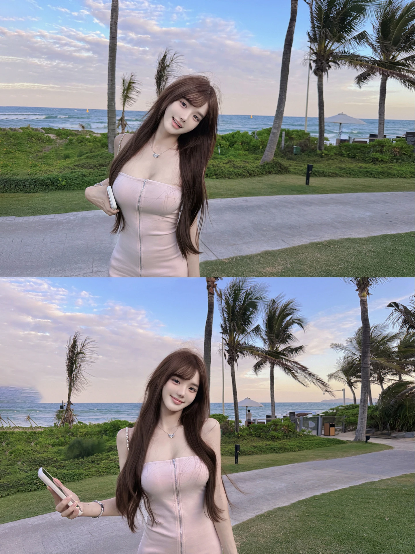 

Комплект Ruyu Beach Diary: хлопковое платье-накидка и кардиган, элегантный и соблазнительный образ в стиле знаменитостей, длинные брюки с высокой талией и кружевные шорты