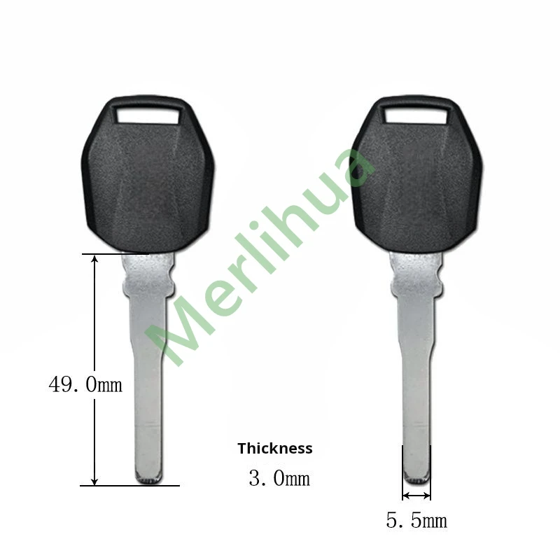 مفتاح دراجة نارية فارغ (جاهز للرقاقة) لـ KTM 790، KTM 890، EX 250، KTM 990، KTM 1090.