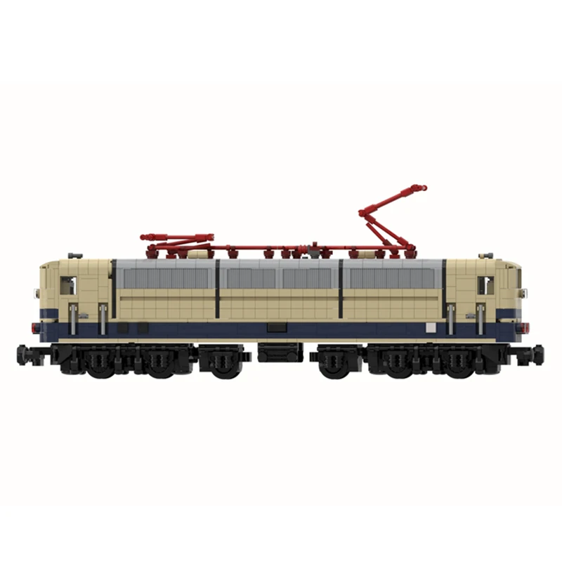 City Train Series DB-Baureihe 181.2 Passenger Coach Advanced Train Model DIY Bricks Children's Educational Toys Christmas Gift