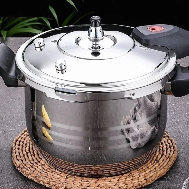 

304 stainless steel pressure cooker gas induction cooker universal household commercial thickened explosion-proof