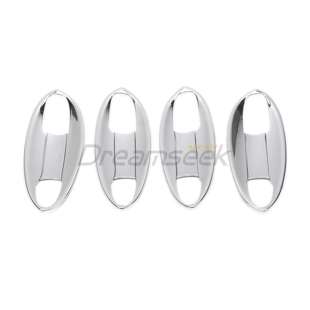 8x Side Door Handle Cavity Bowl Cup Cover For Mercedes-Benz E-Class W213 2017 2018 2019 2020 2021 2022 2023 Chrome Exterior Trim