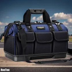 Borsa per attrezzi portatile multitasche Custodia per hardware resistente Borse portaoggetti per attrezzi anticaduta impermeabili per falegnami di elettricisti