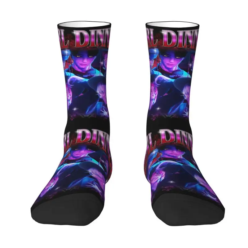 

Harajuku Kpop Demon Hunter Huntrix Socks Men Women Warm 3D Print Football Sports Socks