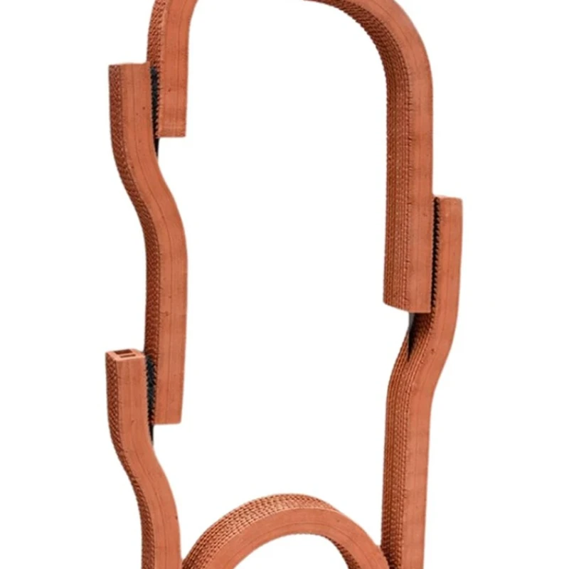 Wabi-sabi style floor-length mirror, American irregular art dressing mirror, internet-famous INS style full-length home mirror