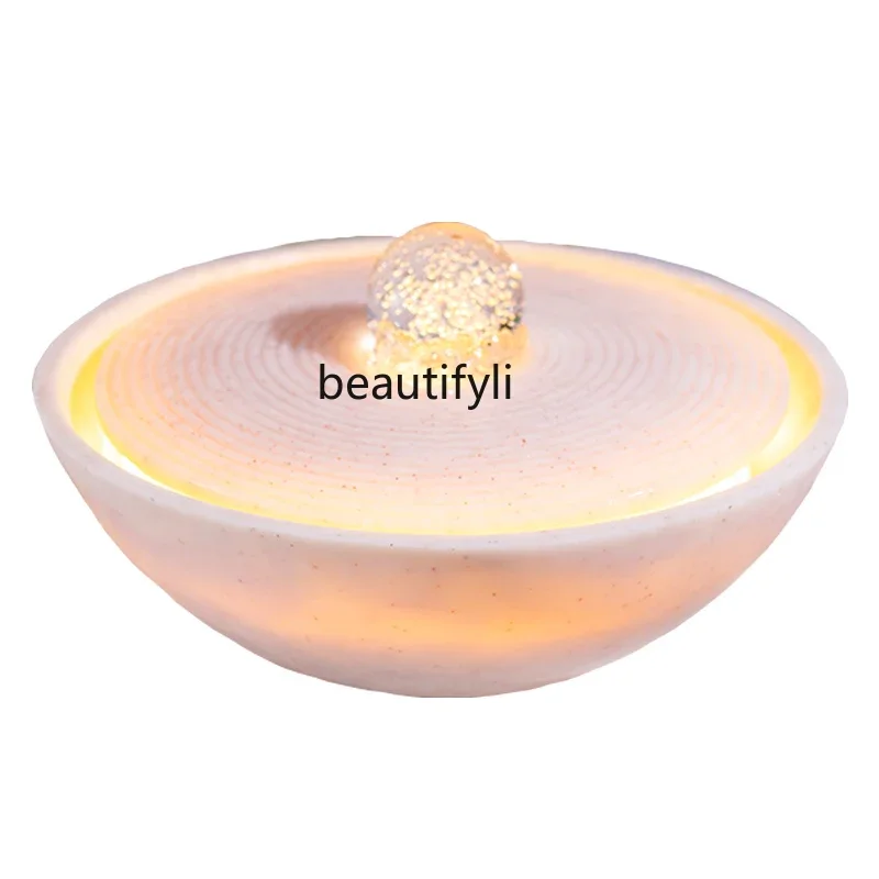 

ss7486 Simple cornucopia fountain living room office desktop running water ornament circulating water, decoration