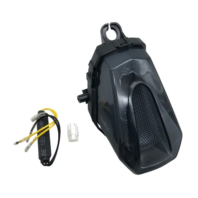 

Simple For GSX-R1000 GSXR1000 2017-2021 Rear Tail Light Brake Turn Signals Integrated LED Light Parts Black