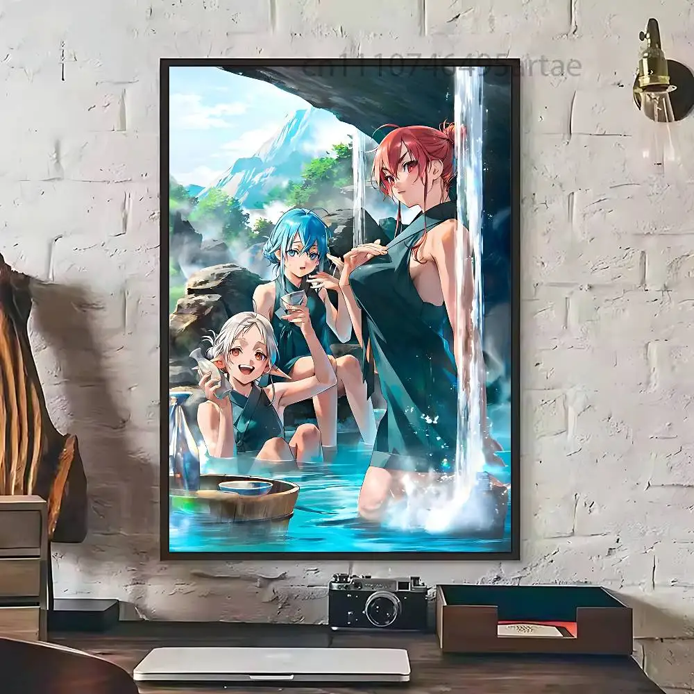 Mushoku Tensei Jobless Reincarnation Painting Artists Canvas Painting for Living Room Home Decor