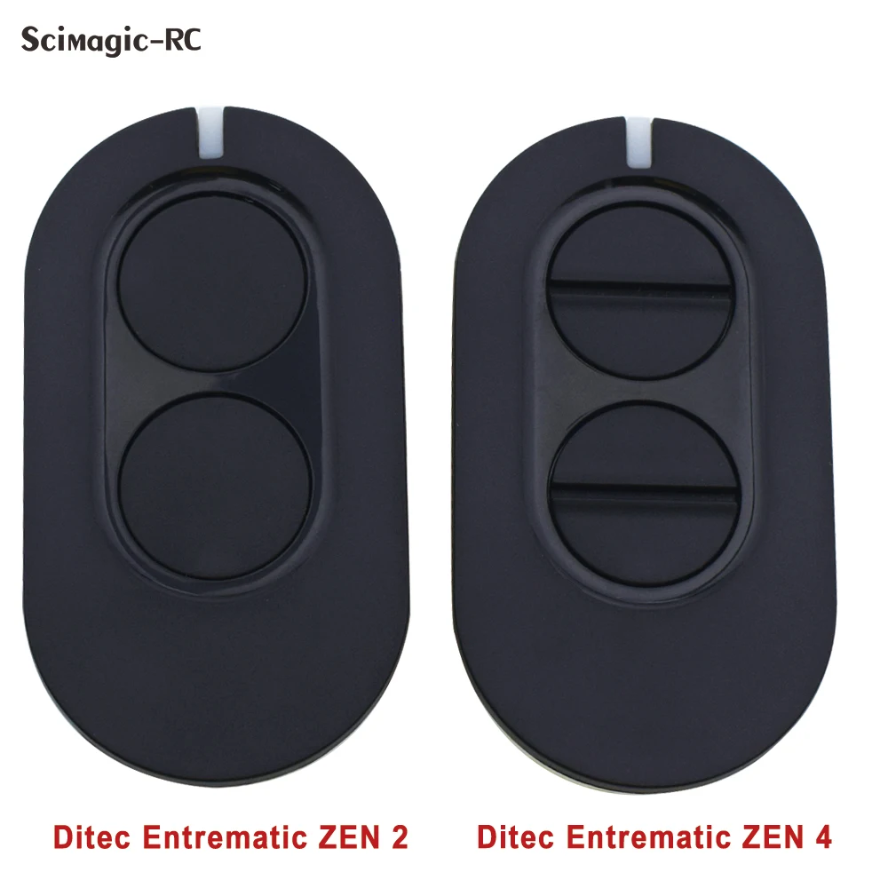 Imagem -04 - Controle Remoto para Porta de Garagem 43392 Mhz Código de Rolamento Ditec Eficiente Zen2 Zen4 Zen2w Zen4w Gol4 Bixls2 Bixlp2 Bixlg4 Pcs