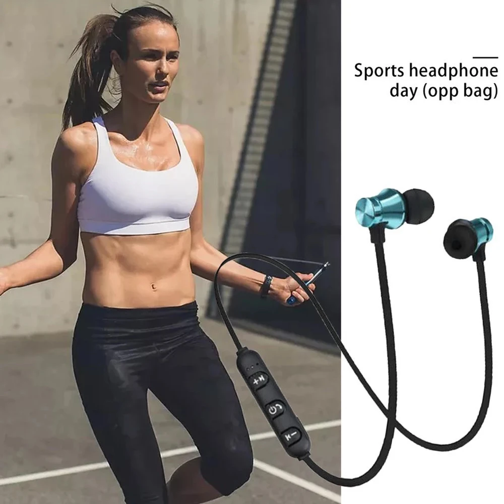 XT11 Magnetic Adsorption Wireless Bluetooth 4.2 In-Ear Earphone Sports Headphone Stereo Earpiece Fone De Ouvido For Smart Phone