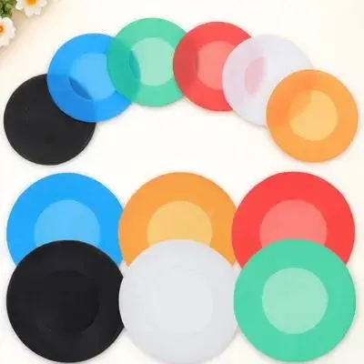 12 قطعة أغطية رأس سماعة الطبيب السيليكون المريحة كم واقي لسماعة الطبيب الحجاب الحاجز العالمي صالح أدوات طبية قطع الغيار #6