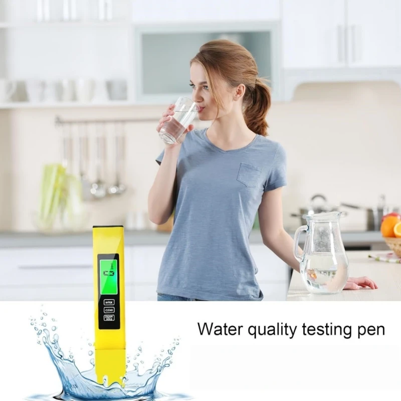 

Portable digital pH water quality tester, pH value meter, measuring range 0.00-16.00 pH,for Aquariums, Drinking Water, Pools