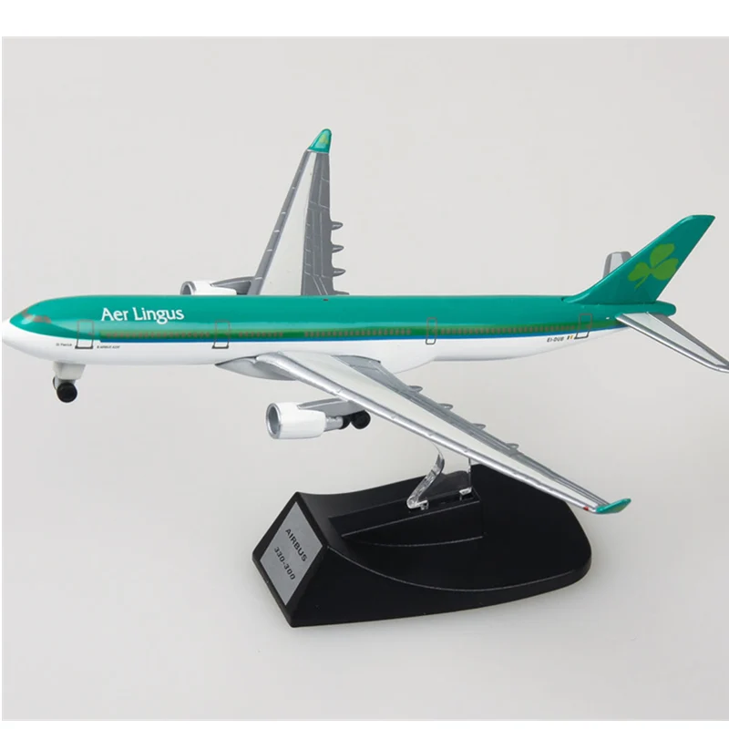 16CM Airplanes Aer Lingus Airlines A330 Model Diecast Alloy Plane Aircraft Model Toys Airplane Kids Gift Display