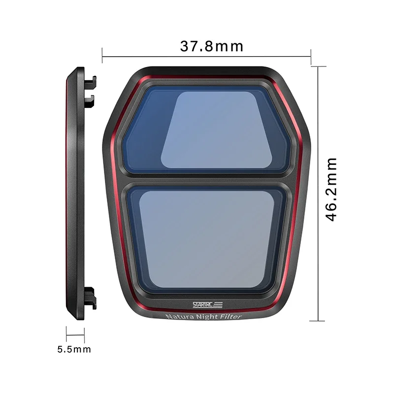 Filtros de lente de cámara de acción para DJI Air 3S, accesorios CPL UV, filtro nocturno Natural, filtros con Clip de aleación de aluminio, Protector de lente