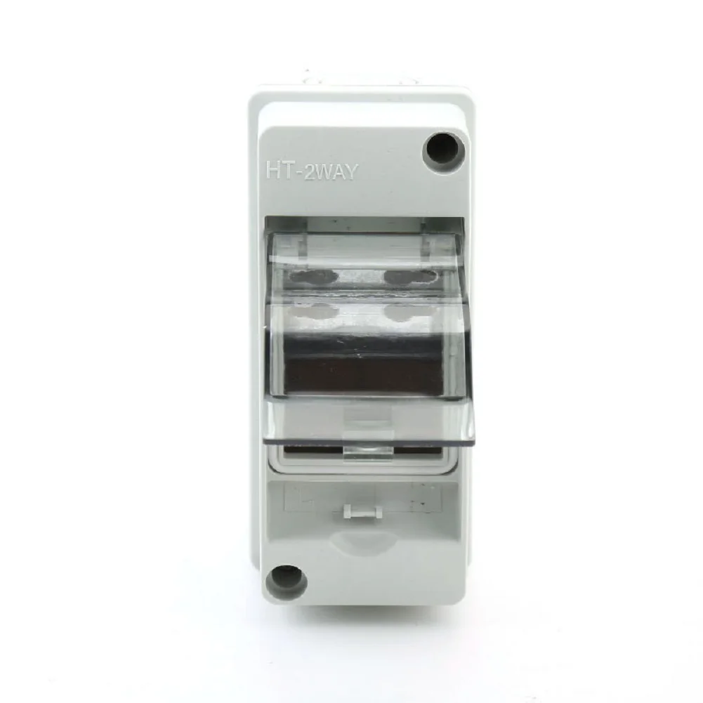 HT Series Junction Box IP65 Protection Level for MCB Distribution with Transparent Cover Designed for Wall Mounted Installations