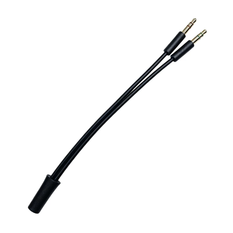 H37F 3.5Mm Stereo Y Splitter Cable For Separating Microphones And Souind Channel