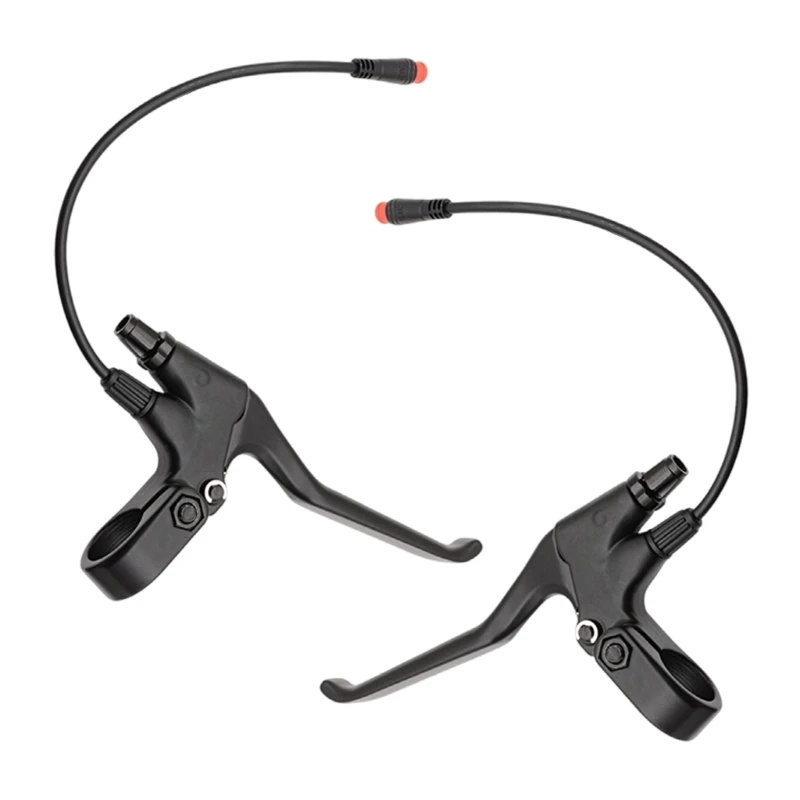 Pair Of Aluminum mixture Universal Brake Levers For Fold Bike factors With 1 Second Motor Cut Safety 69HD