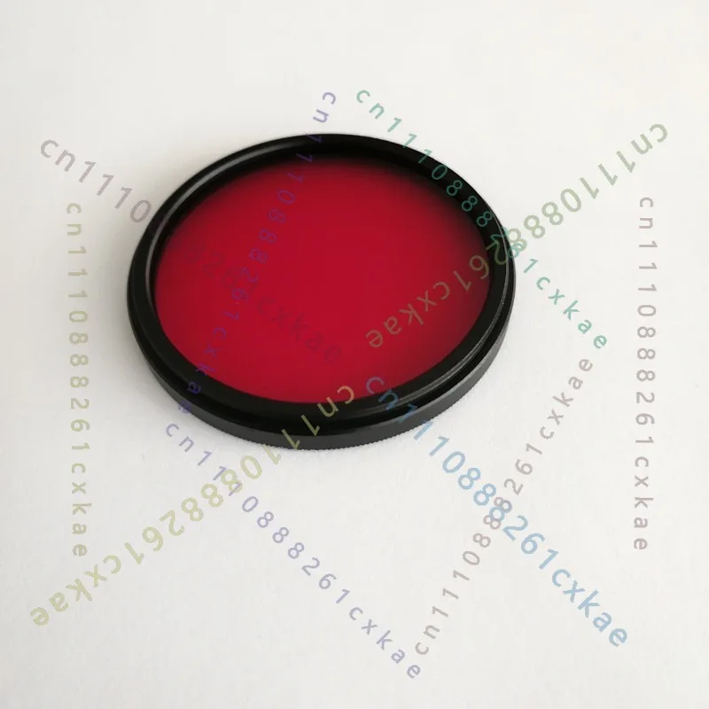 Red Optical Glass Lens Filter For Black White Film Camera Landscape Monochrome Photography Accessory
