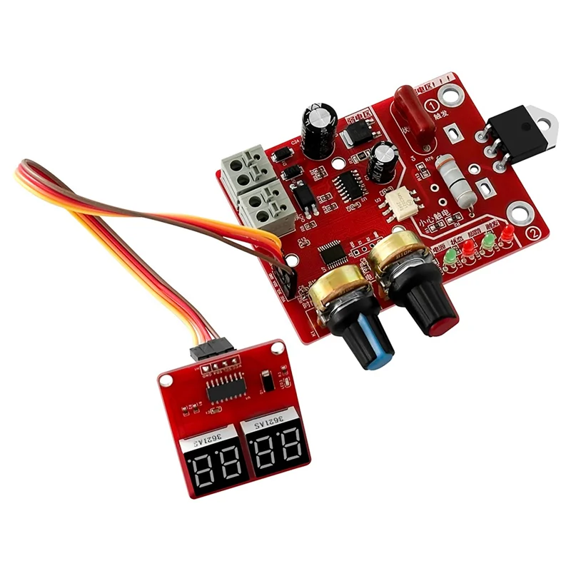 AC88-NY-D01 panneau de commande de Machine de soudage par points bricolage panneau de commande régulation du temps et du courant affichage numérique bricolage panneau de commande (