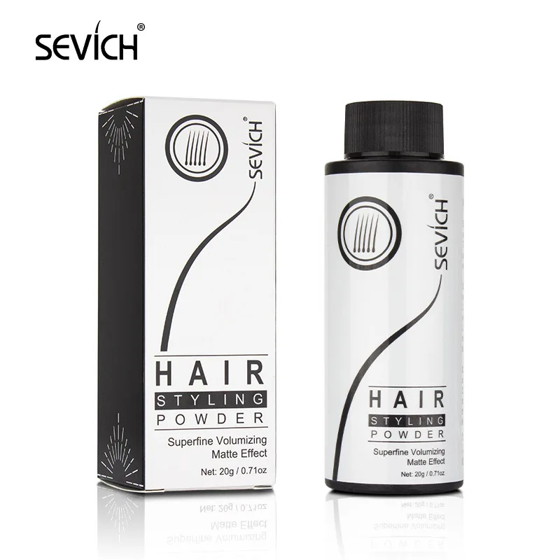 Sevich-Polvo de peinado para cabello fino y esponjoso, Spray para aumentar el volumen del cabello, captura el corte de pelo, Spray para el cabello Unisex, 20g