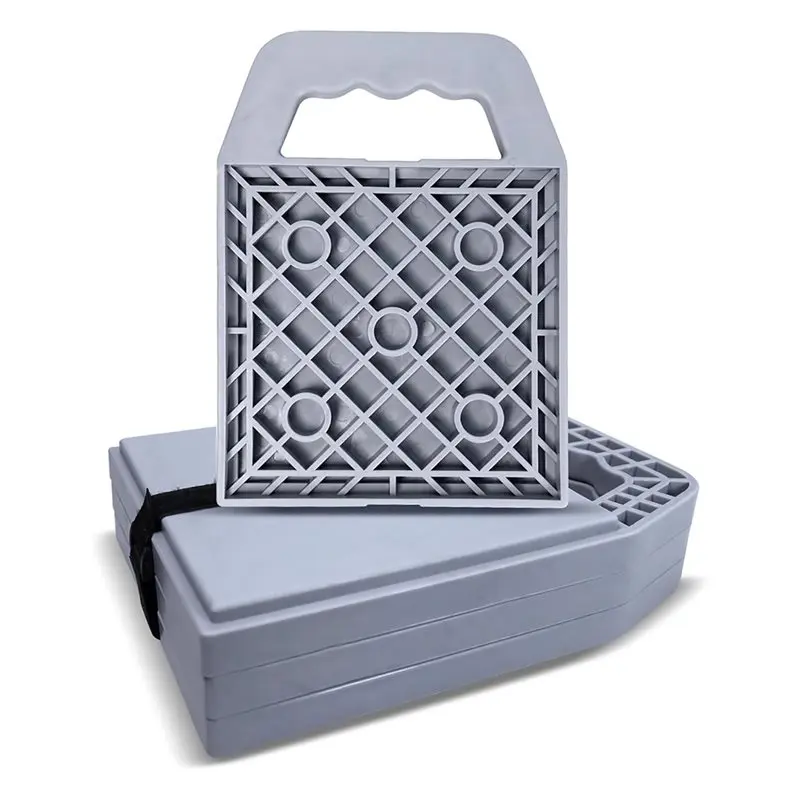 AB56-4Pcs RV Stabilizing Jack Pads RV Pads For Leveling Jacks Trailer Jack