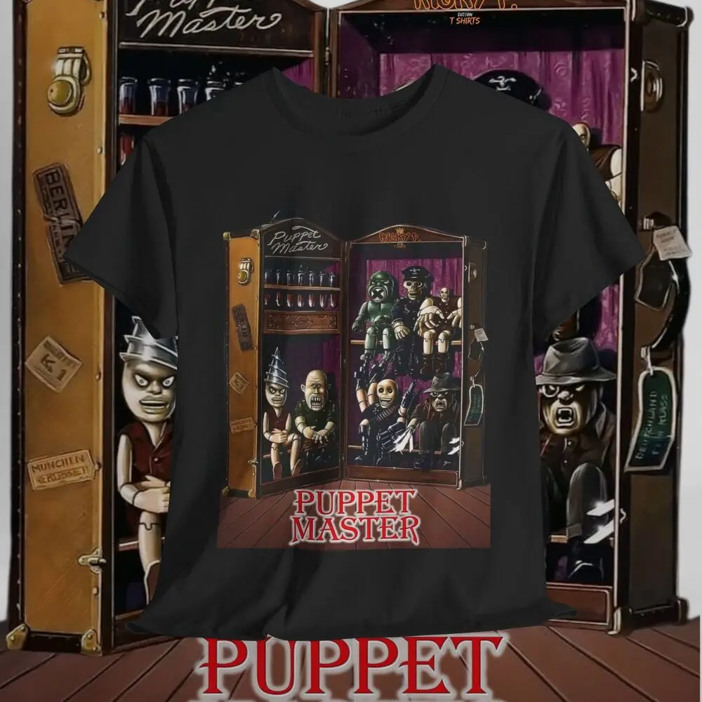 Puppet Master Full Moon Horror Movie T Shirt Unisex Heavy Cotton Tee