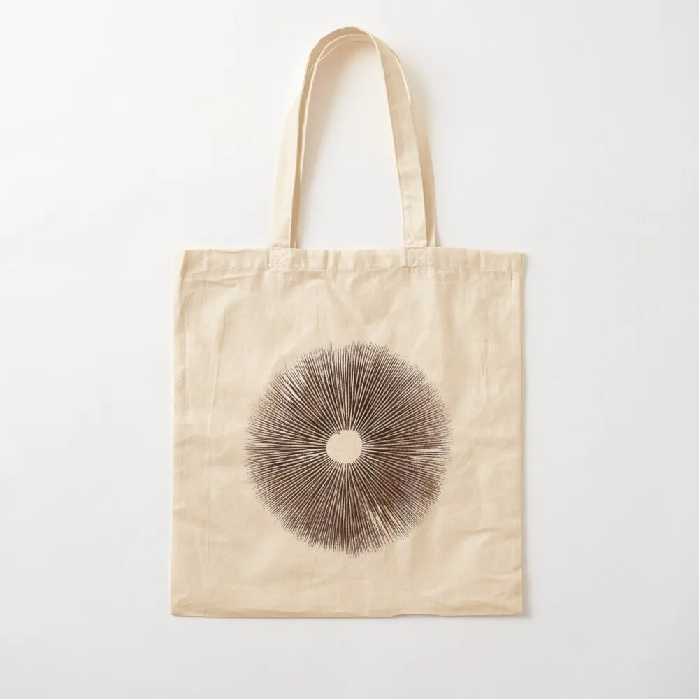

Psilocybe Cubensis Psychedelic Mushroom Spore Print Tote Bag