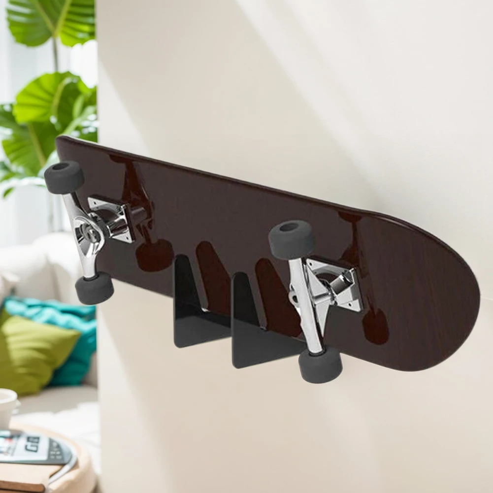 Skateboard Display Rack Skateboard Storage Holder Skateboard Holder Bracket Acrylic Skateboard Rack for Display and Storage