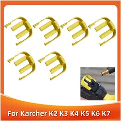 Conector de repuesto de Clips amarillos C para Karcher K2 K3 K7, arandela eléctrica a presión para el hogar del coche, gatillo, piezas de limpieza del hogar, herramientas