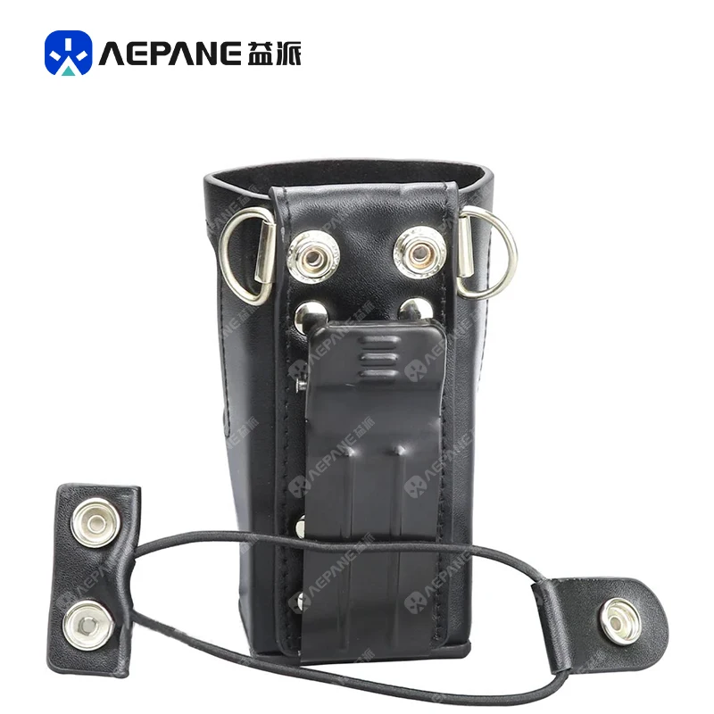 حافظة جلدية واقية لجهاز الاتصال اللاسلكي مع مشبك حزام لراديو كينوود TK-2200 TK-3207 TK-2207 TK-3217 TK-3307 TK-3200 #2