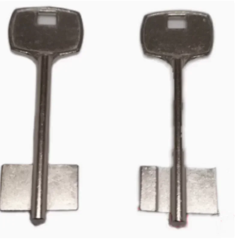 2pc Suitable for Safe Blade Lock Key Blanks, Flagpole Key Blanks and Double-leaf Key Blanks