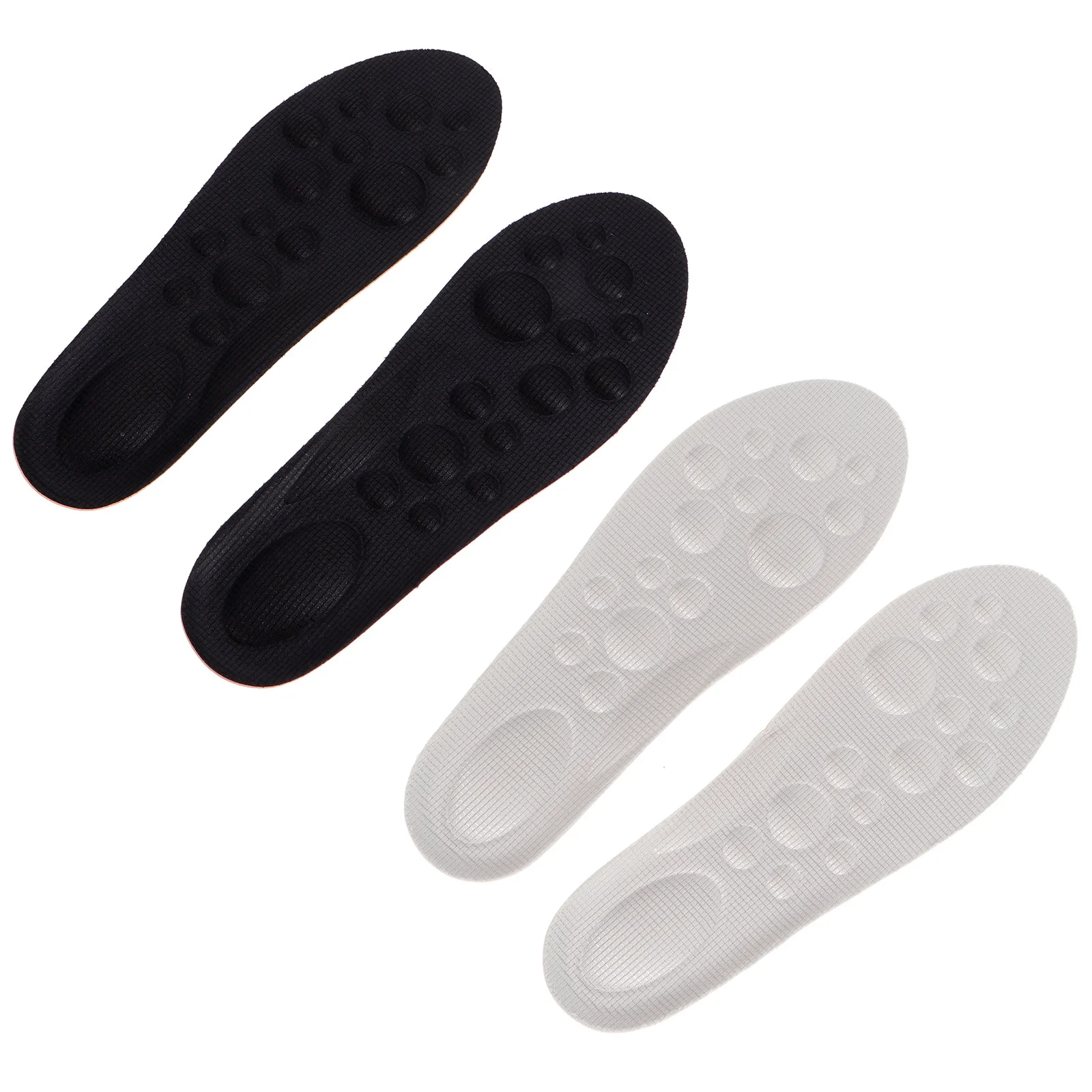 

2 Pairs Kids Insoles Lightweight Foam Arch Support Cushion Pads Replace Damaged Inserts Extend Ventilation Comfort